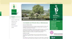 Desktop Screenshot of gartenkultur.welterbe-mittelrhein.de